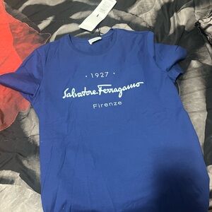 Salvatore Ferragamo Royal Blue Tee